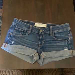 GILLY HICKS Authentic Vintage Denim Shorts